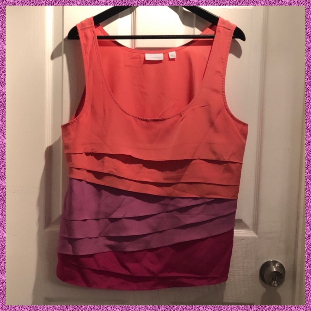 Tiered Silky NY&Co Tank